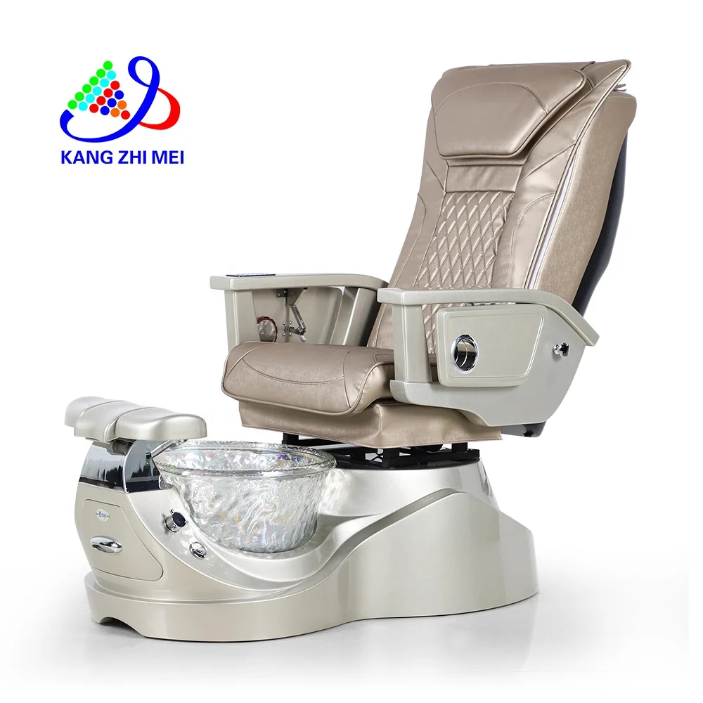 European Modern Luxury Beauty Nail Salon Furniture Electric Pipeless Whirlpool Foot Spa Massage Manicure Pedicure Chair