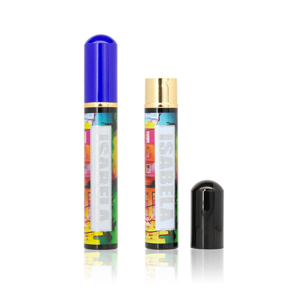 Wholesale custom Cigar Accessories single lid travel portable Aluminum cigar tube