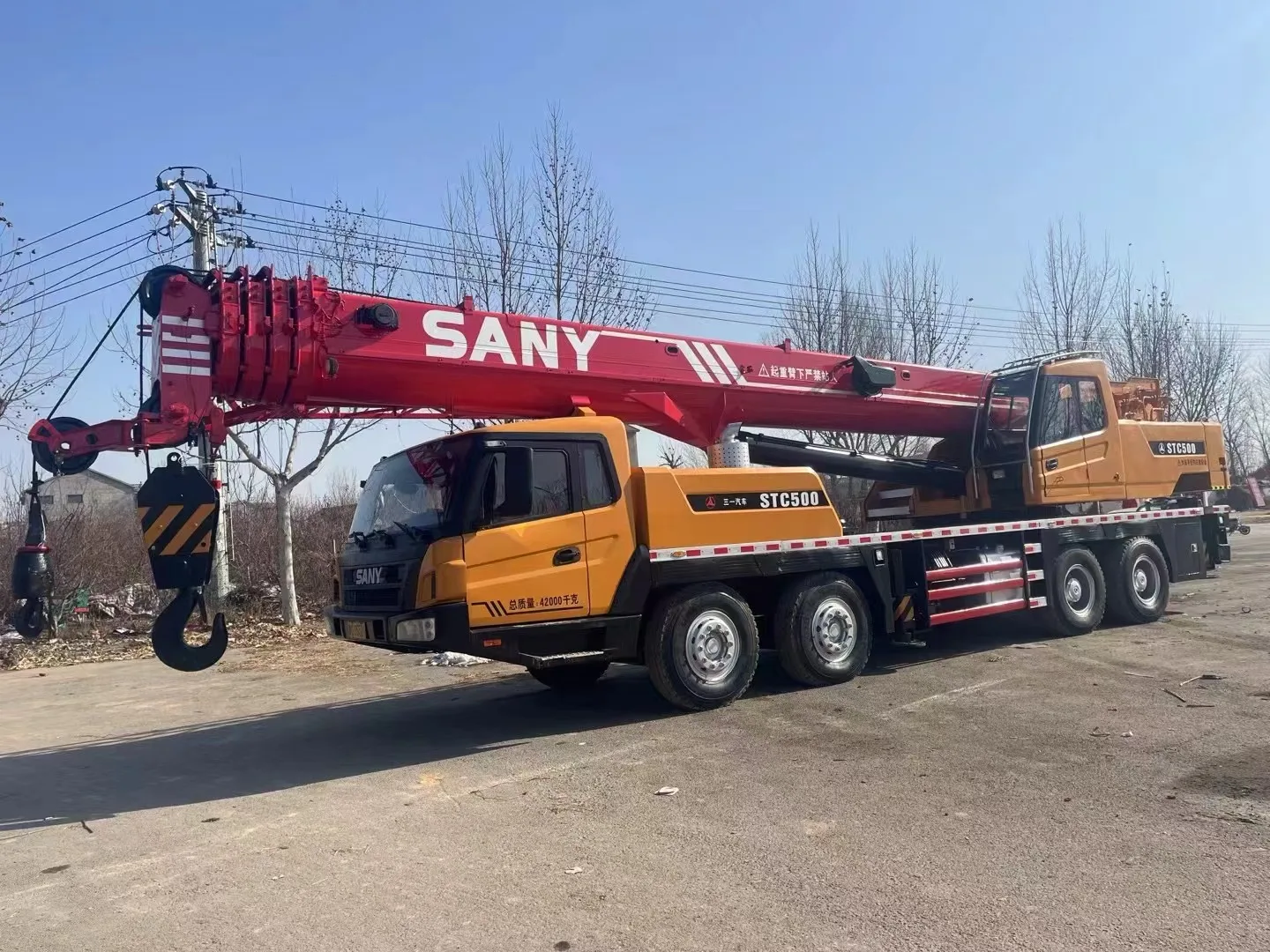 Second Hand 50 Ton SANY STC500 on Hot Sale