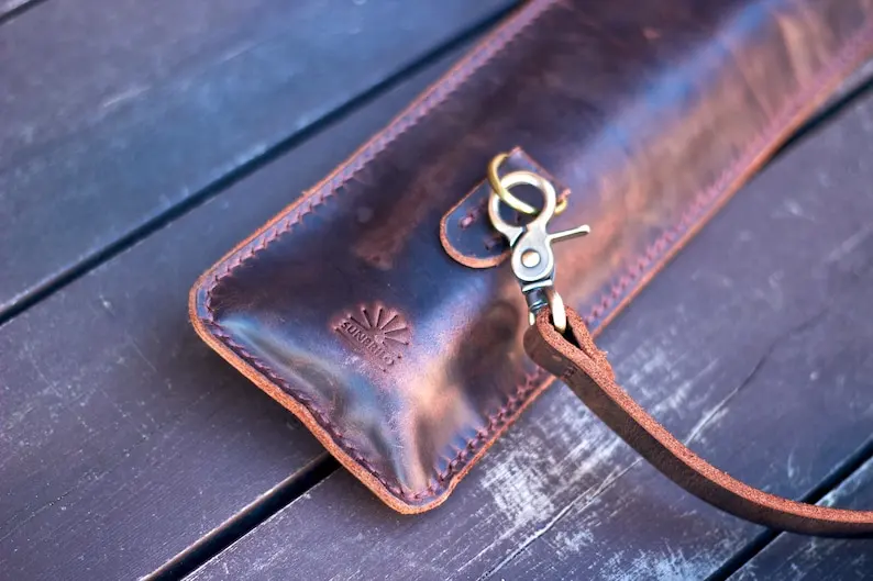 Customized Leather Snooker Cue Case Billiard Cue Case for Protection and Storage