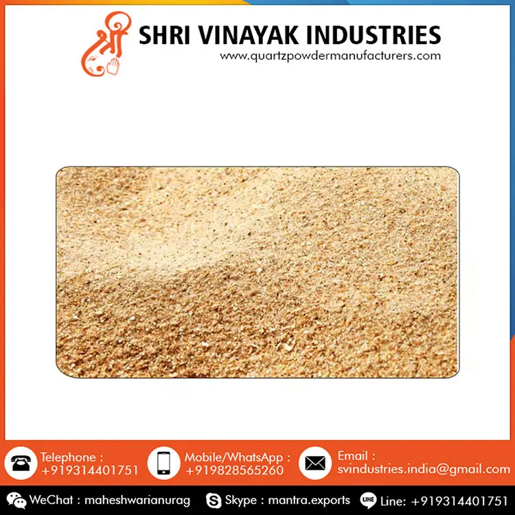 High Grade Fine Natural Sand for Building Construction Color Sand from Indian Manufacturer Sea and River Sand Source