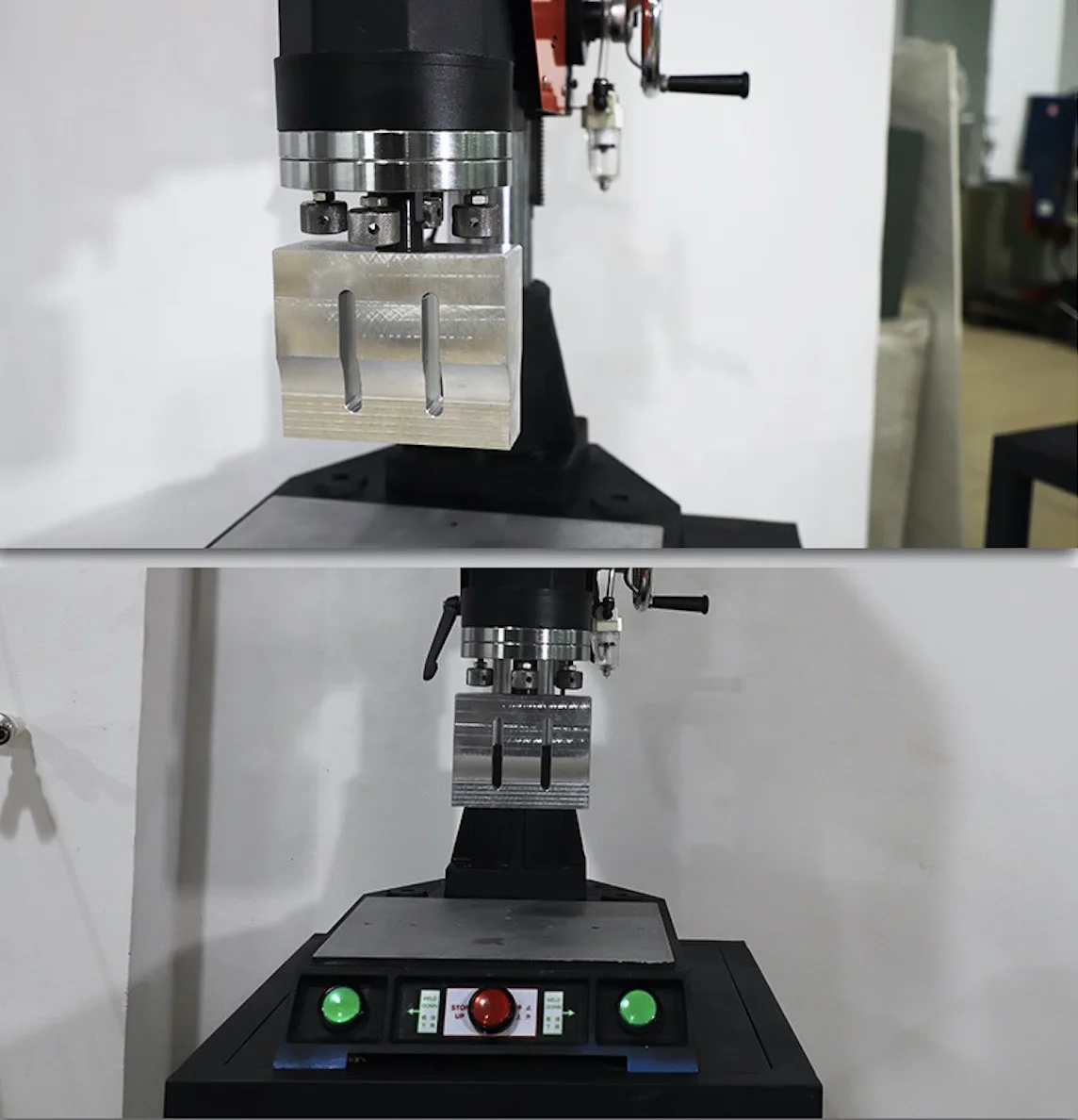 Large Diameter Automatic Ultrasonic Welding And Cutting Machine