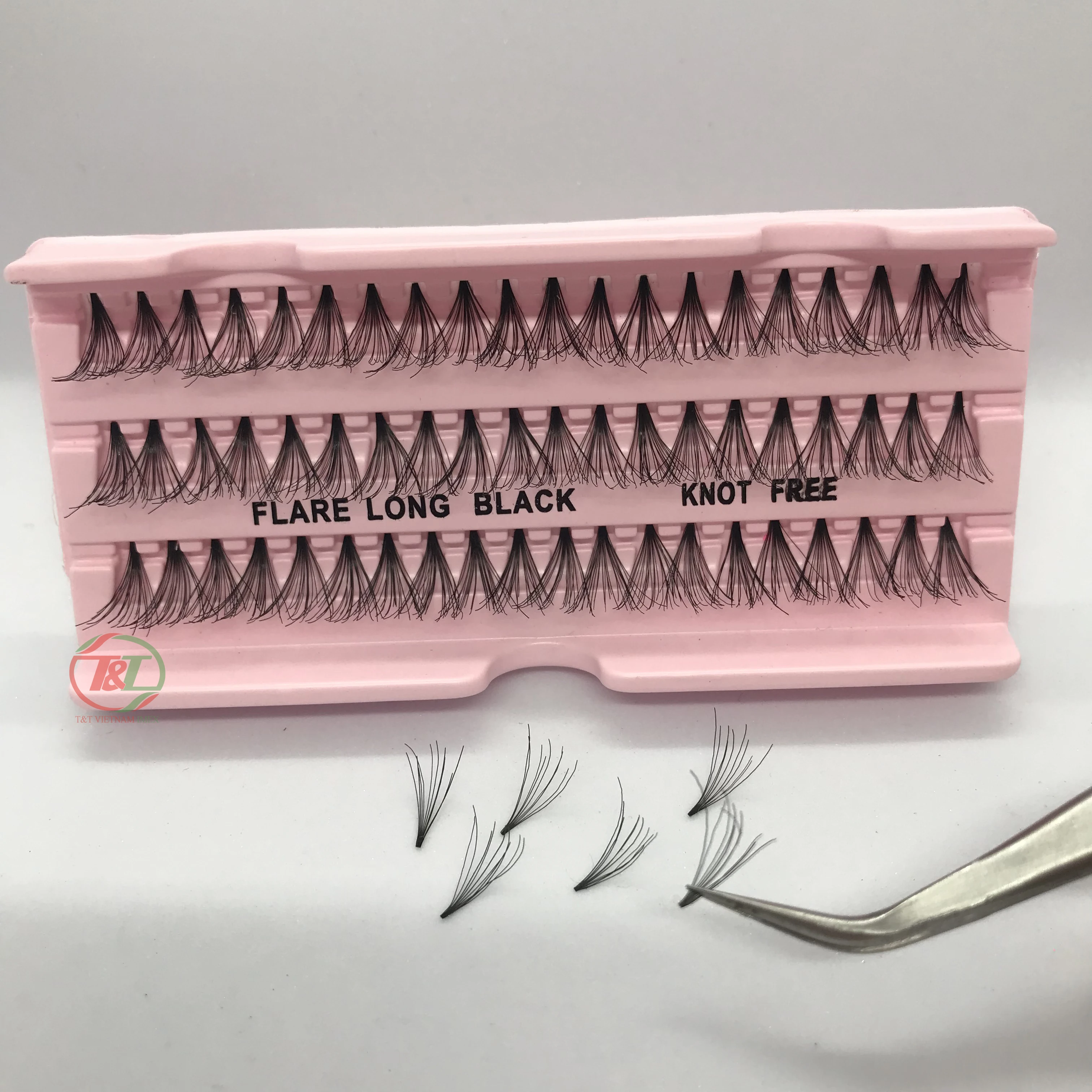 Vietnam wholesale good quality false Individual eyelash extension lash trays supplies 60 clusters