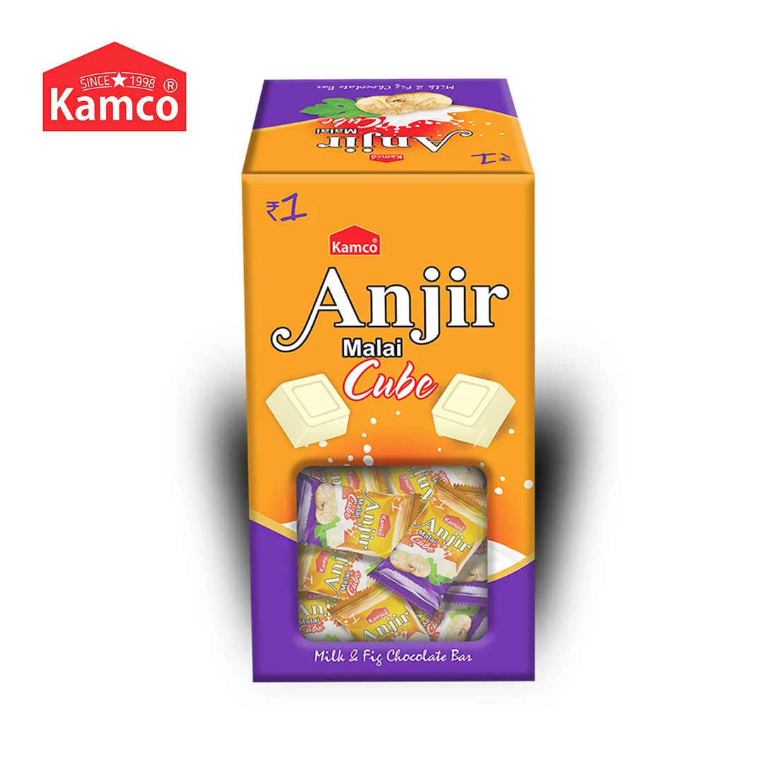 Export Quality Anjir Malai Milk and Chocolate Cube