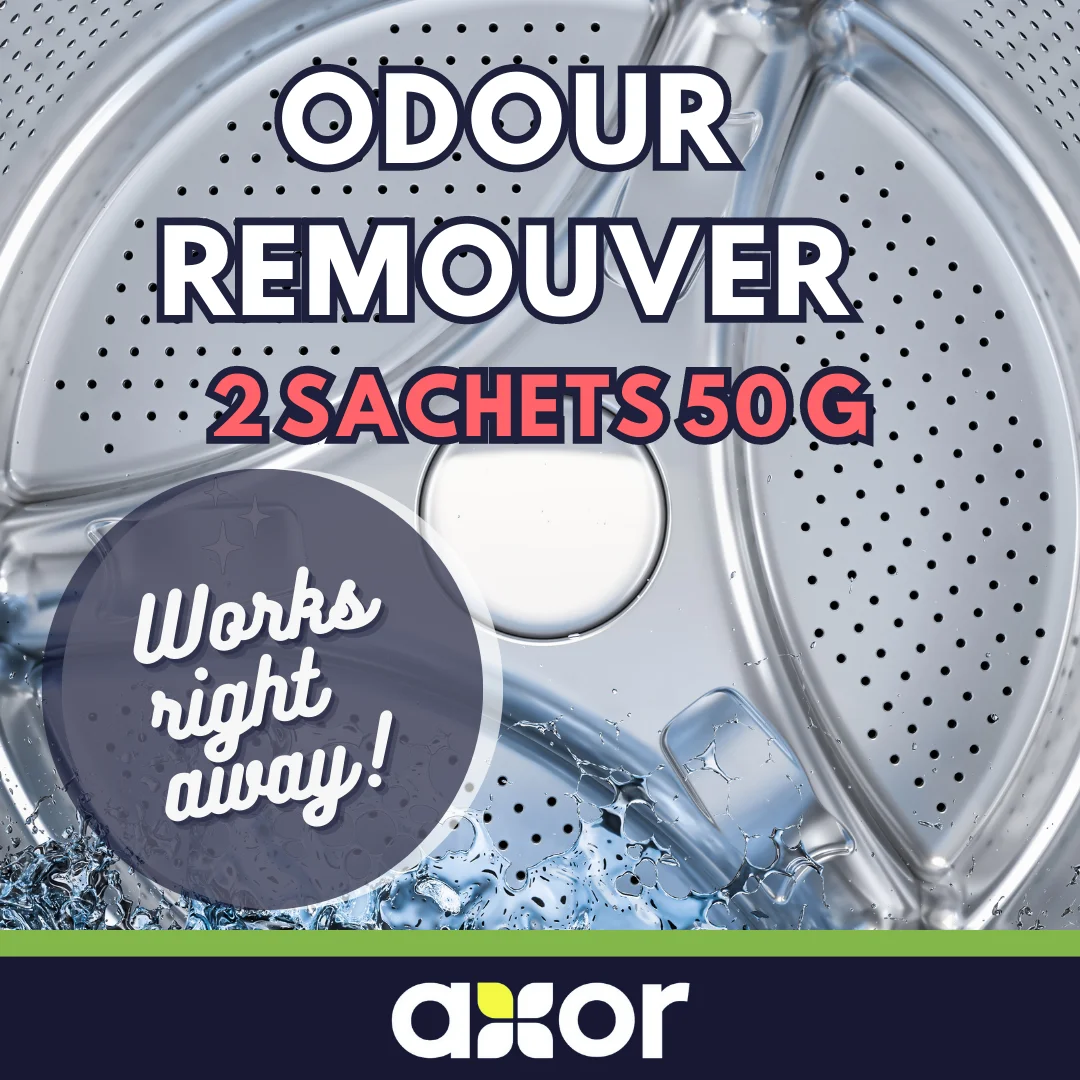 Enzyme Odour Remouving Powder For Washing Machine ENZY SOL ONE Pack 2 Sachets 50 G Made In Italy