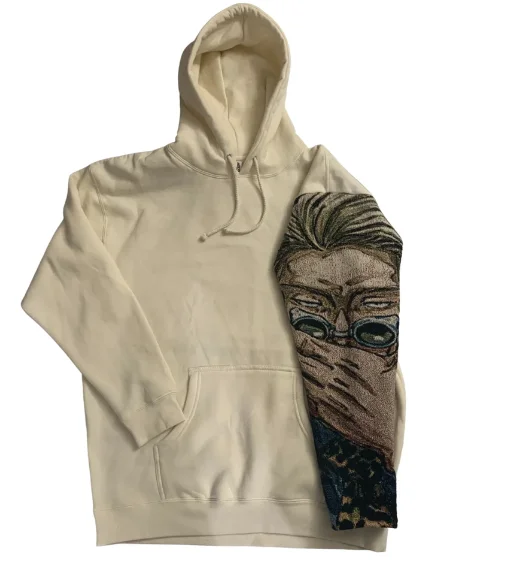 Tapestry / Anime hoodie with custom logos printing  embroidery at wholesale for men and women