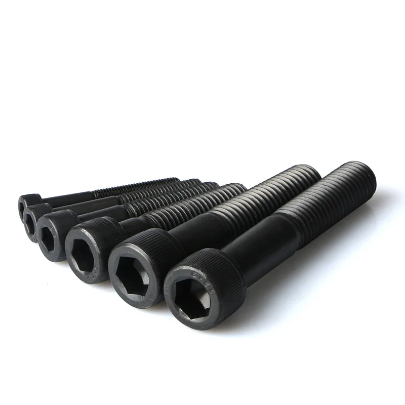 M3 M4 M5 M6 M8 M10 M12 M14 M16 M18 DIN912 Grade 12.9 Black Oxide Partial Thread Allen Bolt Hex Socket Head Cap Screws