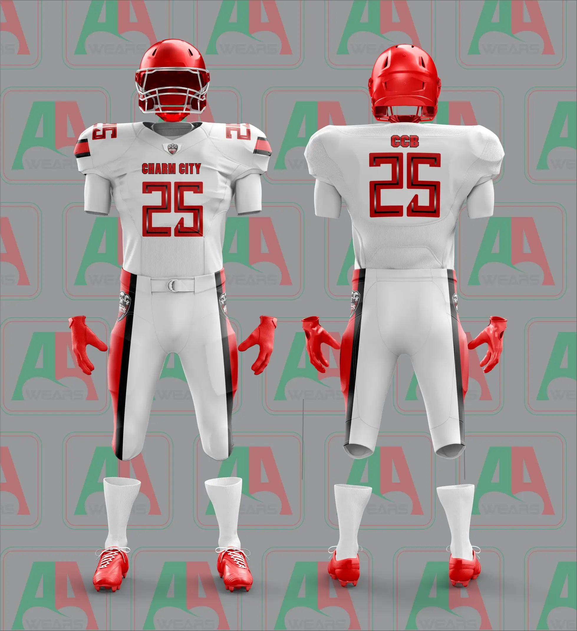 Any design full custom American Football Jersey  Sleeveless Shorts Practice Wear Youth Adults Sublimation Men Women