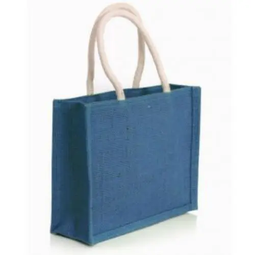 Natural Burlap Reusable Grocery Shopping Bridesmaid Online Wholesale Packing Tote Jute Bag