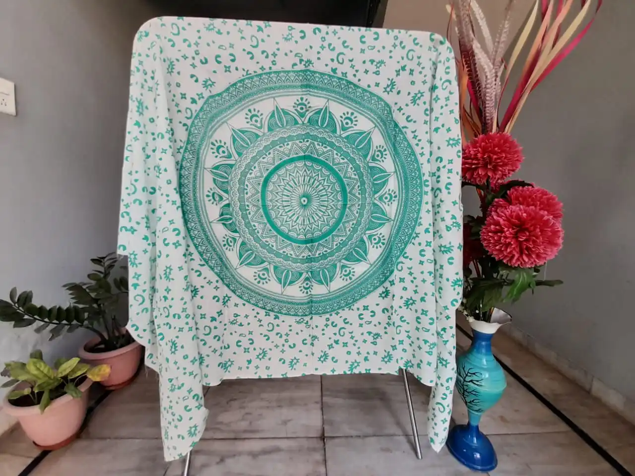 Latest Hot Sale Mandala Printed Design Sarong Scarf Beach Dress Rayon Sarong Beach Swimming Wear Customizable Azo Free OEM