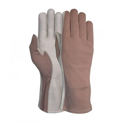 High Quality Flight operator Glove with NOMEX Summer Flyers Fire Proof Flying Anti Cut Flam Resistant Tactical Aviator Gloves