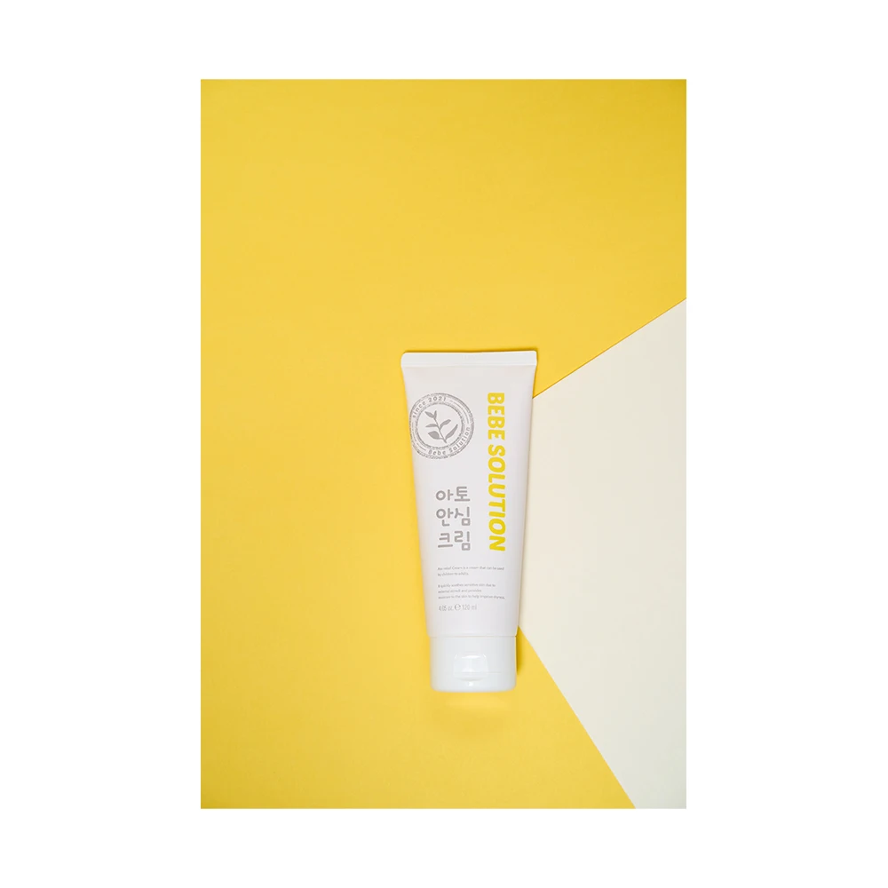 [BEBESOLUTION] Korea Brand Bebesolution Ato relief Cream Body Cream Soothes and Moisturizes Irritated, Dry Skin on Face & Body