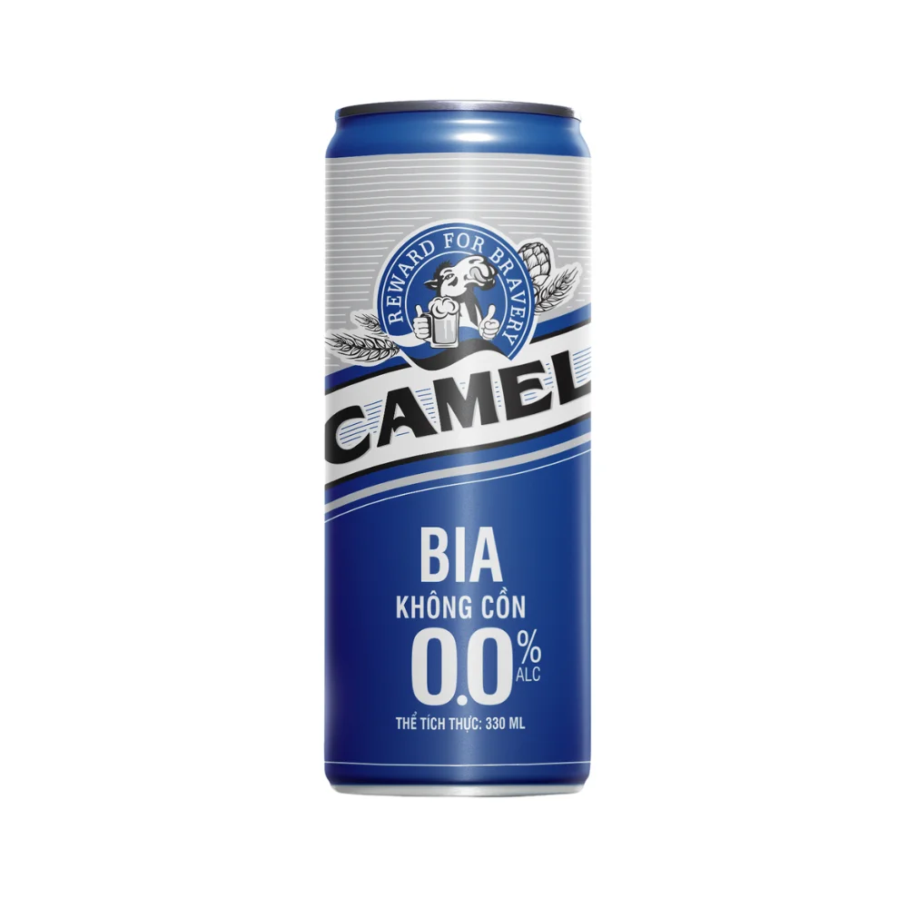 Wholesale Private Label Non-Alcoholic Lager Beer Cans Camel Lager with Light Refreshing Finish-OEM/ODM Options Available