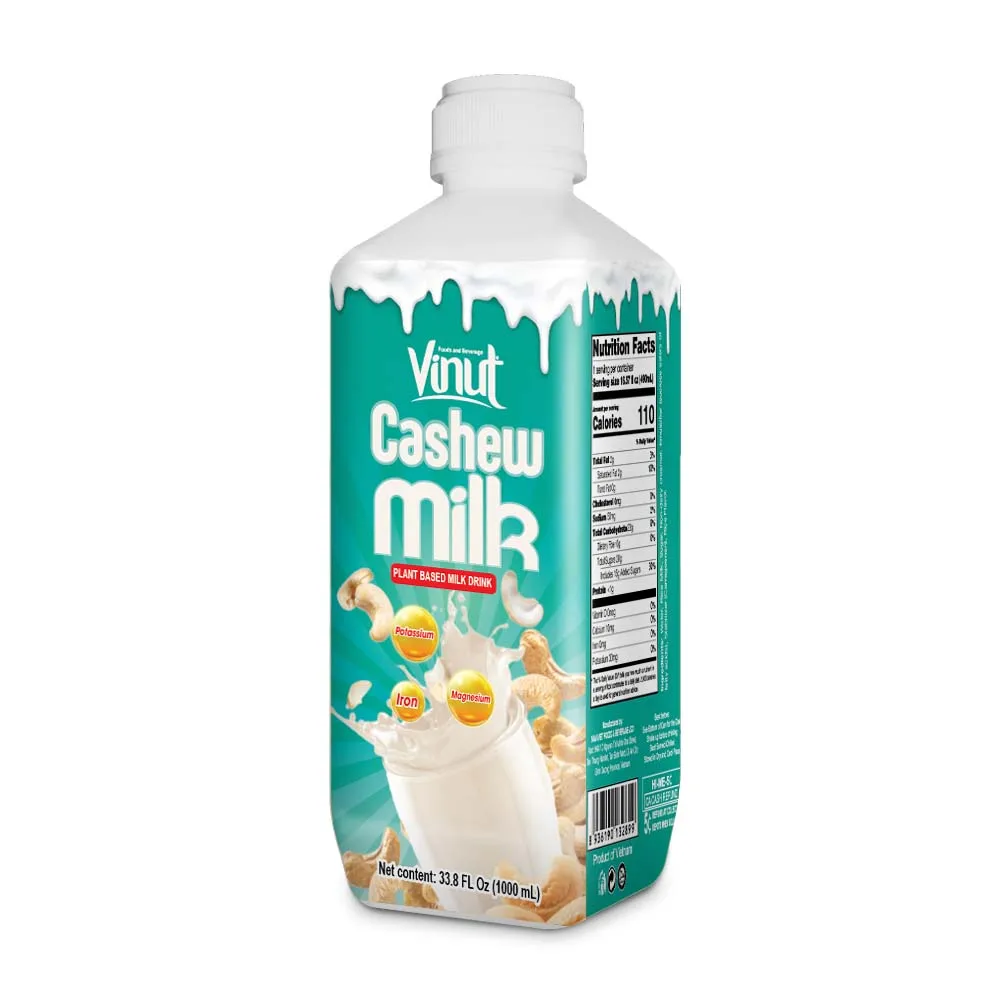1000ml VINUT Cashew milk drink Suppliers Manufacturers vegan milk nut milk