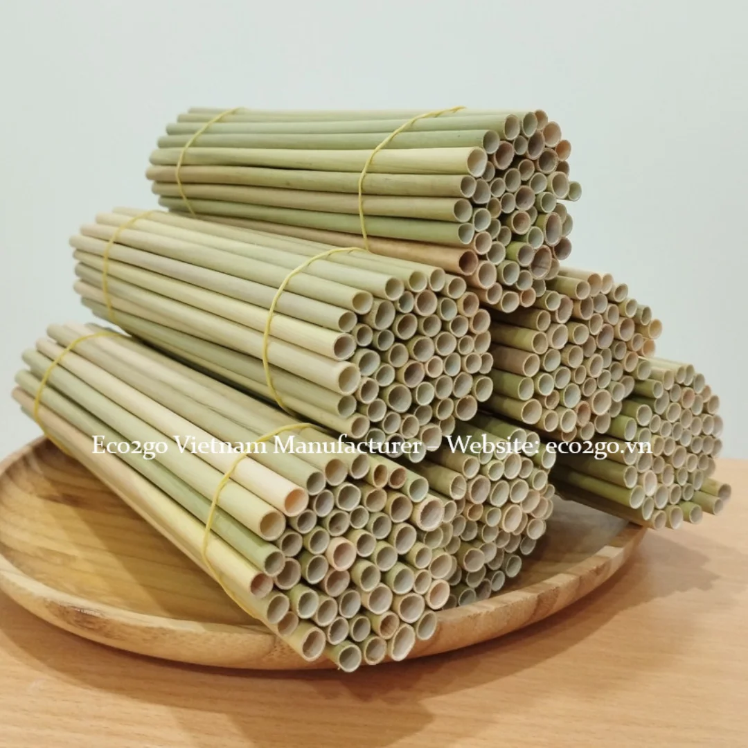 Eco2go Vietnam With High Quality Grass Straws/ Straws Grass/ Grass Straws Biodegradable  Eco Friendly