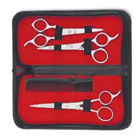 Good Quality hair Cutting scissor with finger rest Stainless Steel