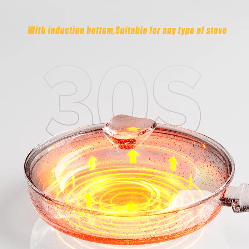 Velosan OEM 3pcs Dutch Oven Granite Marble Non Stick Coating Cookware Set