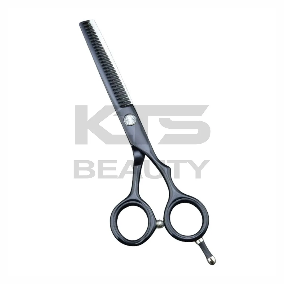 OEM Customized Black Color Coated Barber Hairdressing Salon Thinning Scissors Straight Hair Cutting-Beauty Manufacturer Supplier