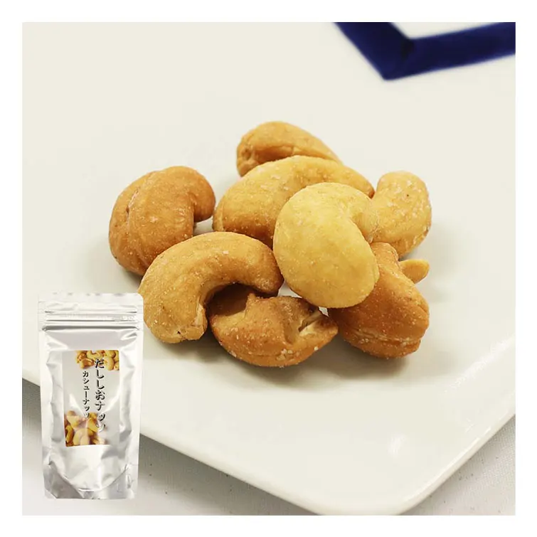Factory-Sold Salted Dashi Cashew Nuts Well-Rounded Mild Savoriness Roasted Almonds & Walnuts Pistachio Kernels for Food Use