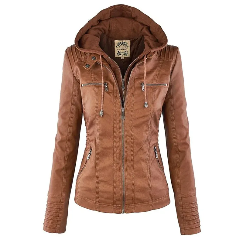 Women short genuine sheep Leather jacket Motor biker slim leather coat red quality tanned sheepskin leather clothing