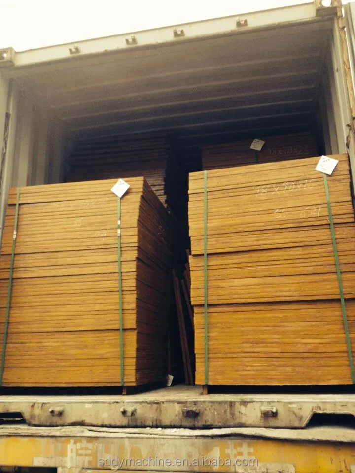 bamboo pallet for concrete block machine block pallet