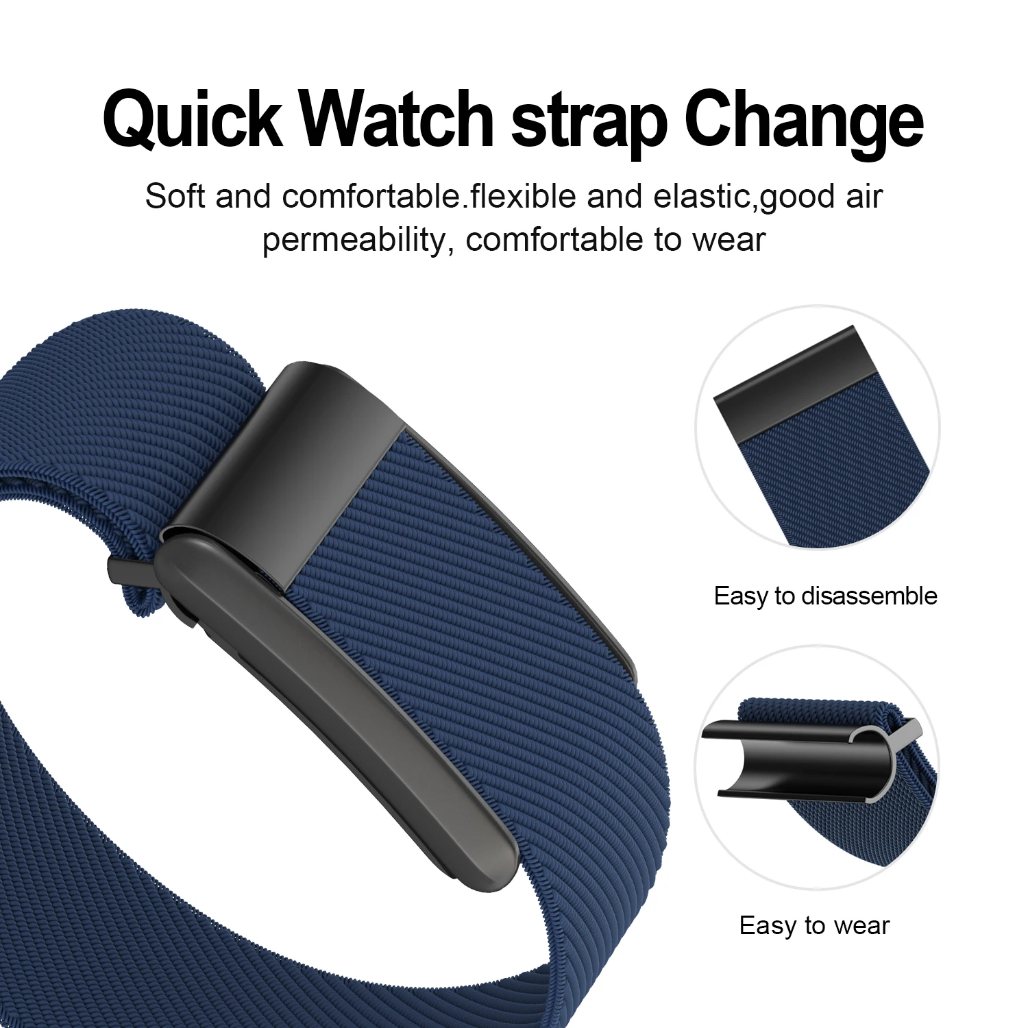Customized private model multi color sport style fitness tracker whoop watch band 4.0 fabric Breathable Nylon whoop watch band