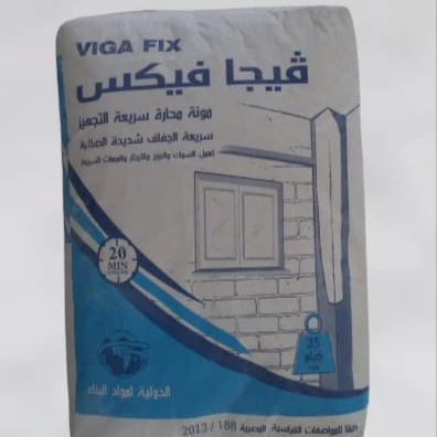 Egypt High Quality gypsum Powder plaster For all wall adjusting application spores, cords, cracks, electricity cracks -Viga Fix