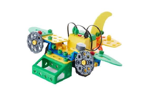 UARO MOVING Assembly Toy Motor Remote controller Battery case Buggy Car Toy Product Made in Korea Roborobo