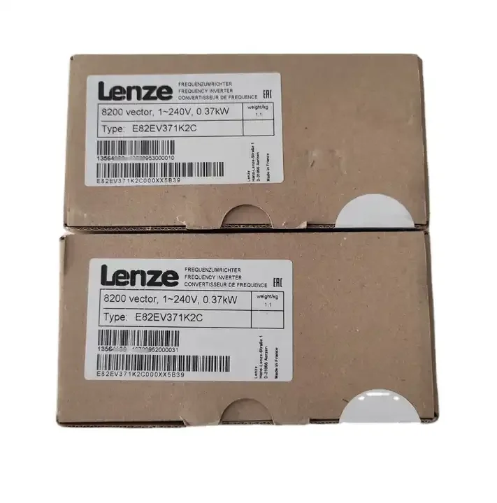 Original E82EV371K2C Frequency Inverter 8200 Vector AC Drive 0.37kW 1PH 1-240V