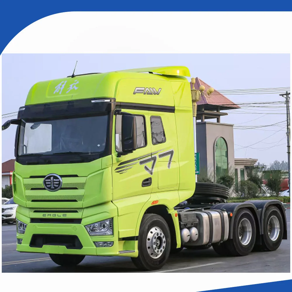High Quality Euro 5 Euro 6 FAW J7 JH6 CNG Diesel Tractor Trucks In Stock