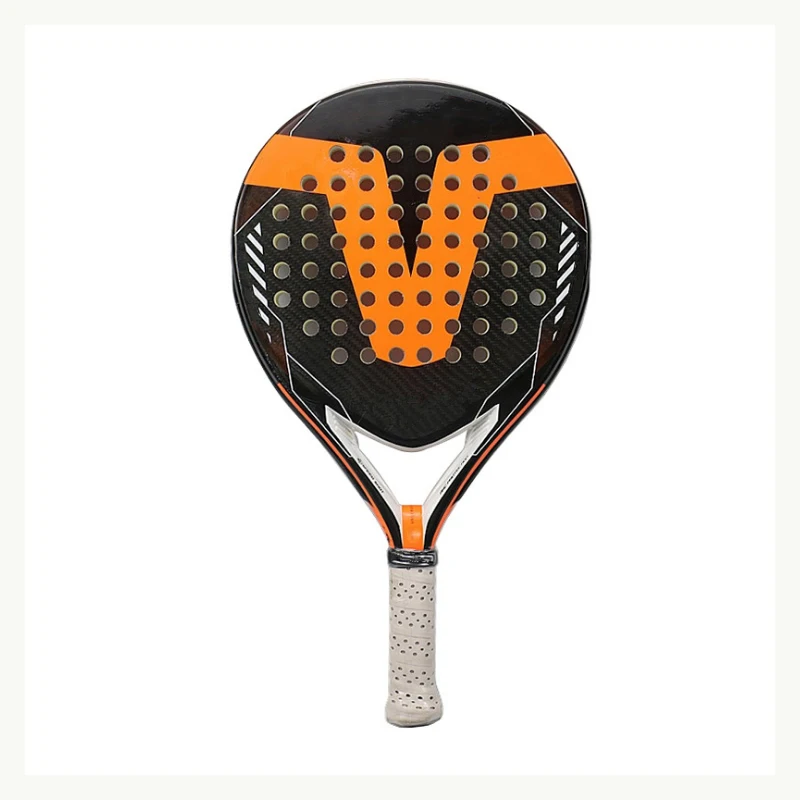 Custom Logo 3k Carbon Fiber Padel Racket Tennis Paddle Racket Set