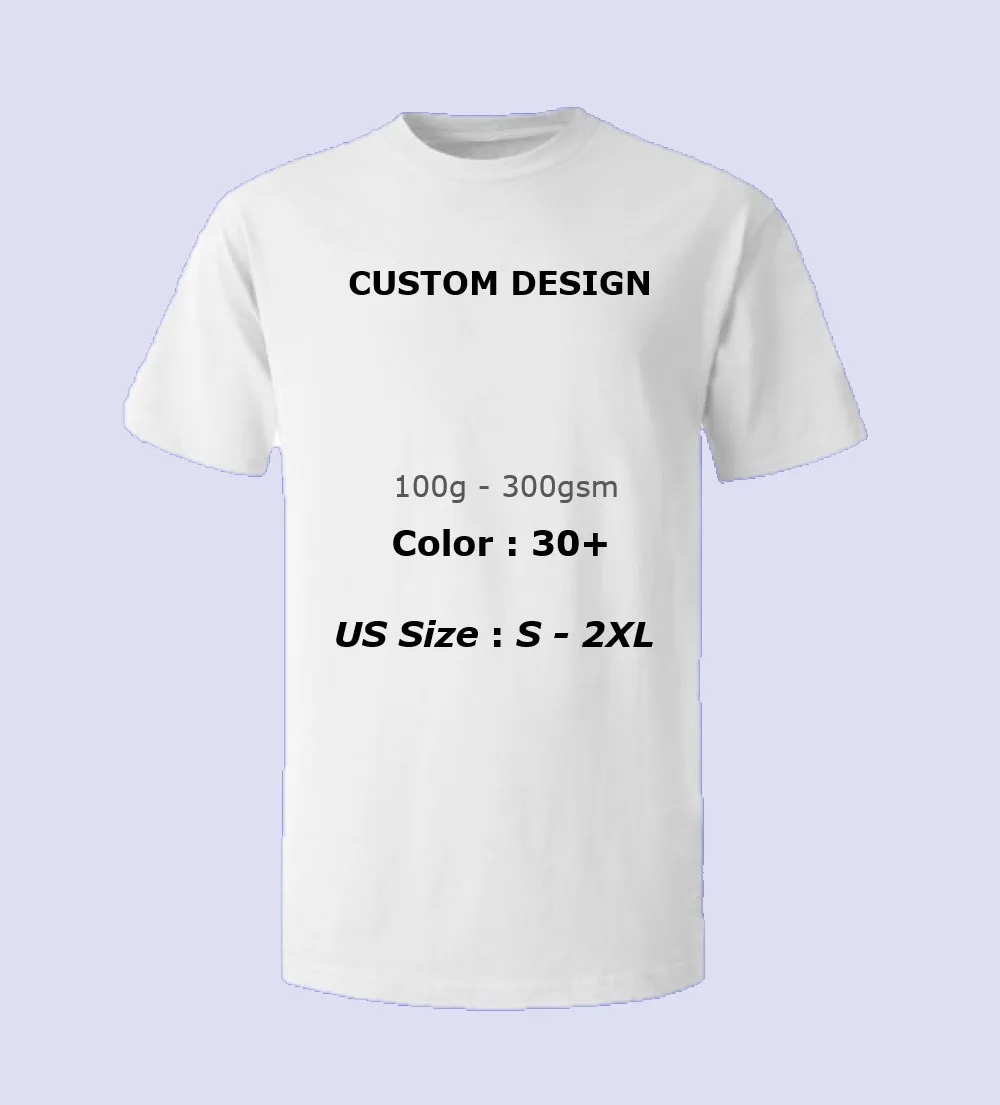 Wholesale Blank Plain 100% Cotton jersey fabric Short Sleeve Unisex White Crew Neck T-Shirts Men Digital Printing Custom T Shirt