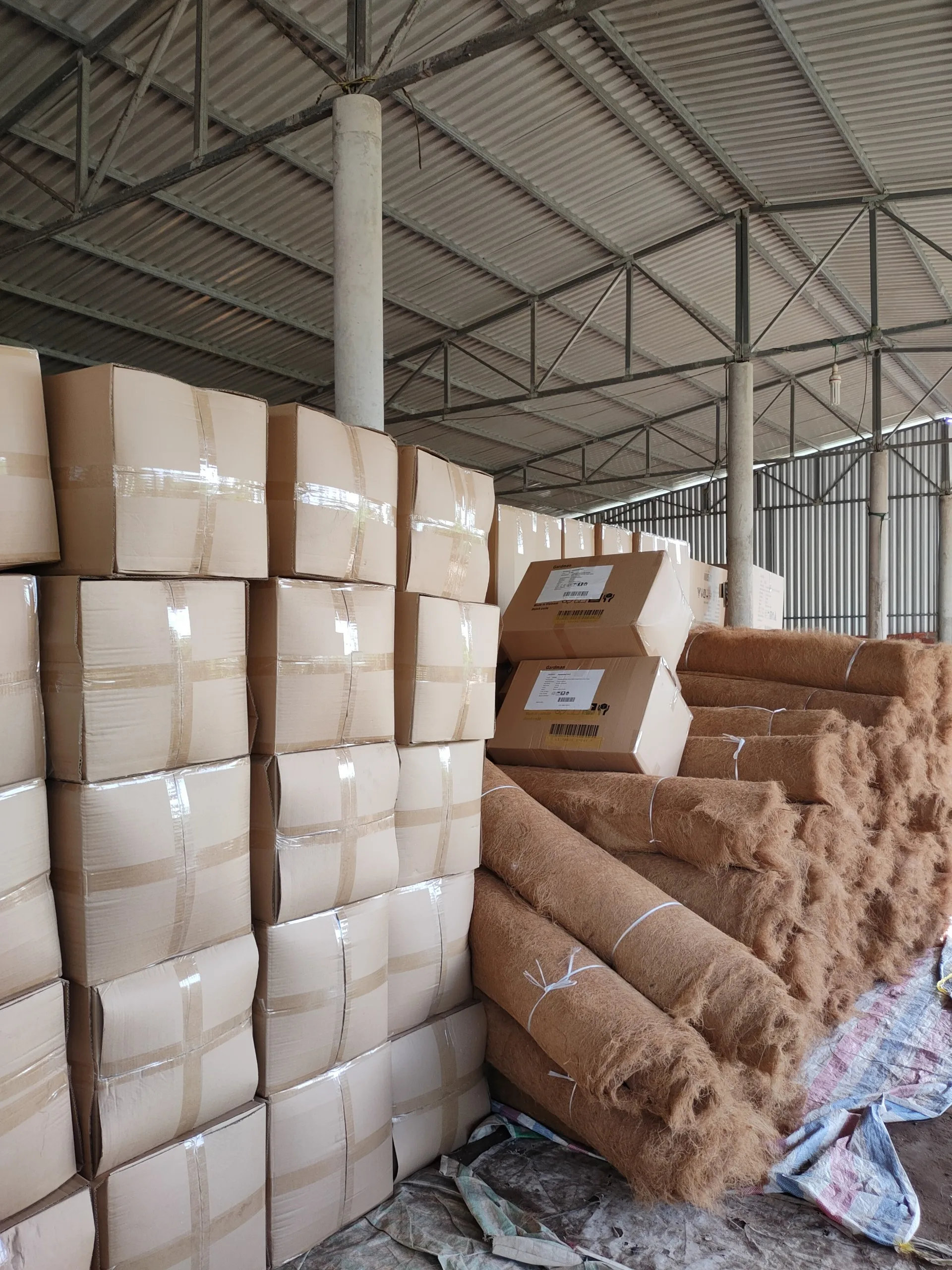 Вьетнамский кокосовый коврик для защиты деревьев коврики контроля сорняков растений волокна кокосового защитный дерева