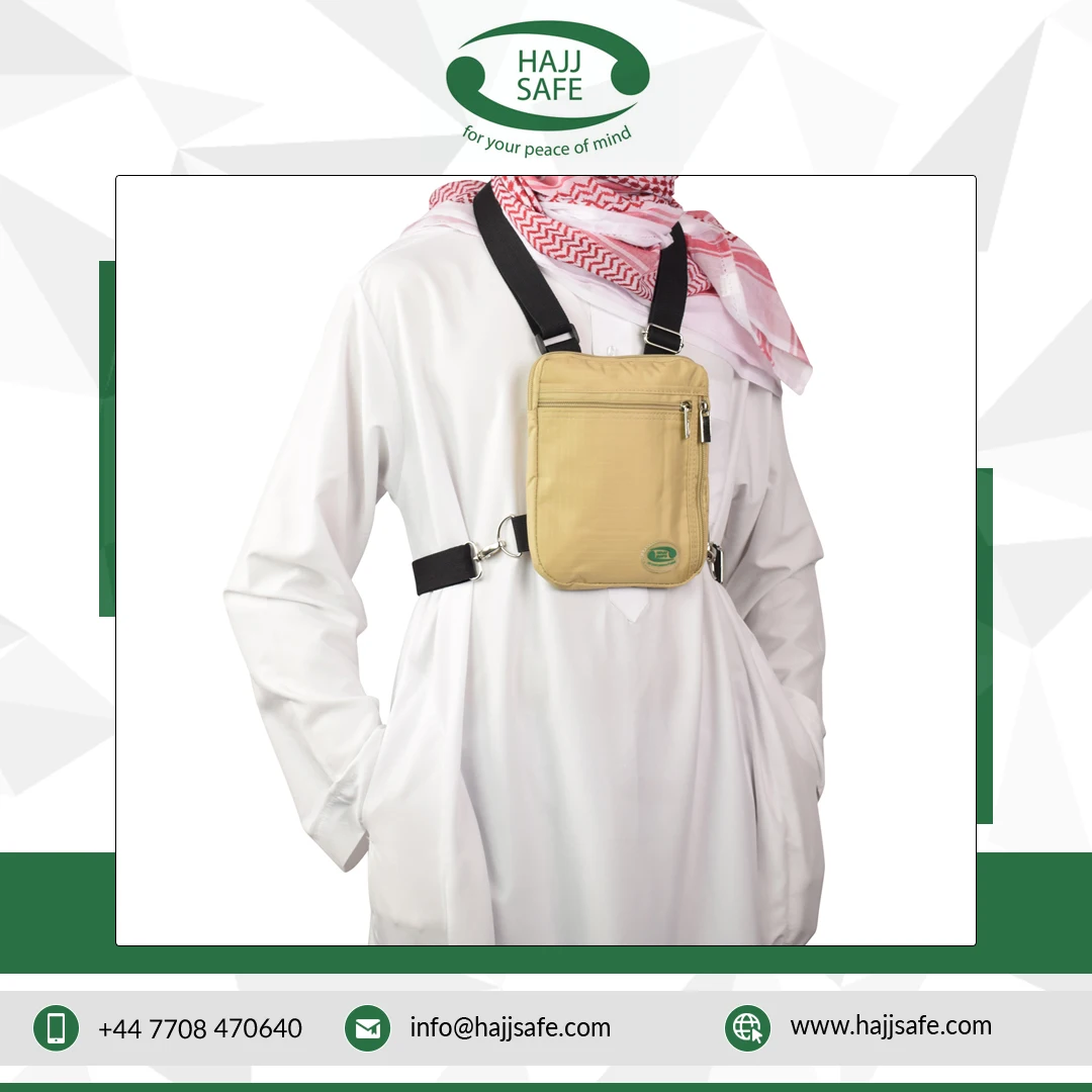 Superlative Quality Anti-Theft Hajj Umrah Shoulder Bags Water Resistant Side Neck Bags Best Price Wholesale Nylon Lining Girls