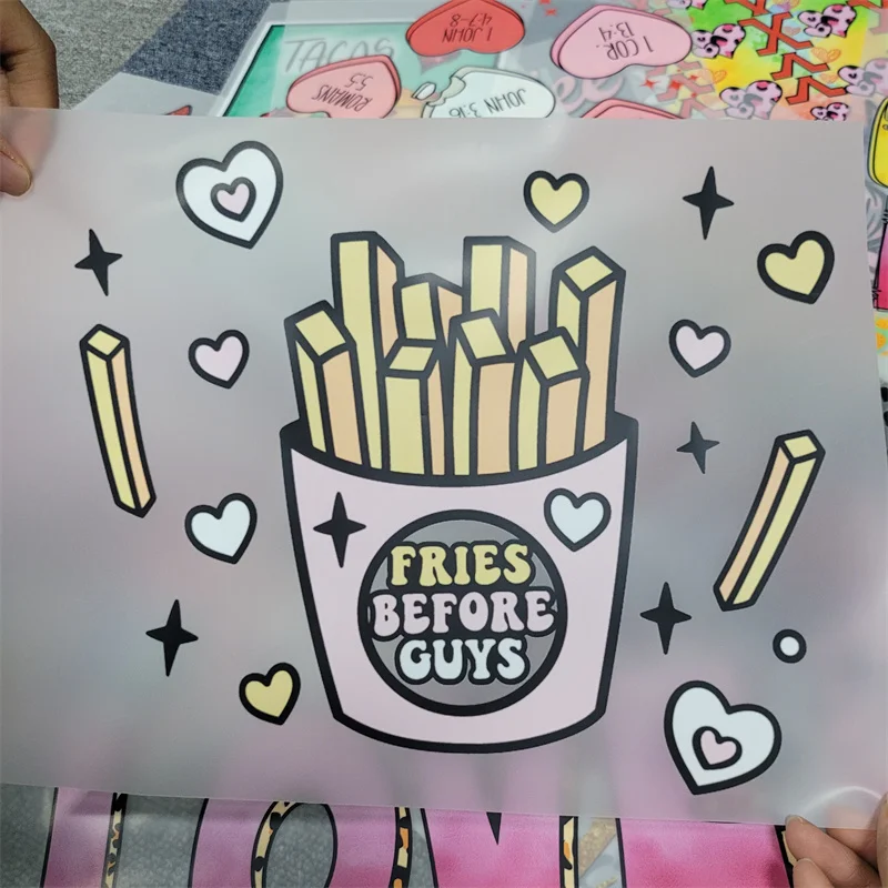 DTF Transfer Peace Hope Love Transfer for t-shirt Valentines Day Direct To Film Ready to Press Heat Transfer for Shirts