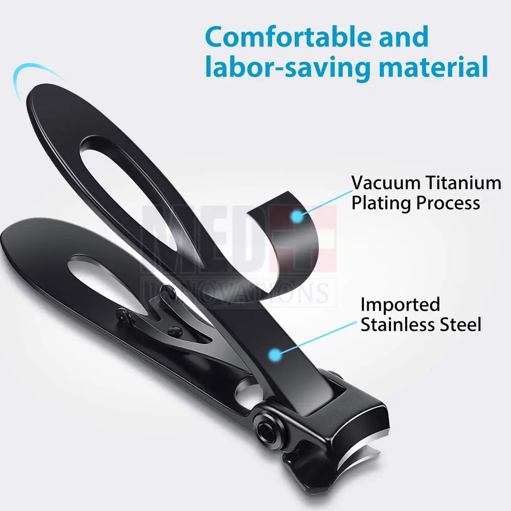 Professional Custom Logo Private Label Stainless Steel Nail Clipper OEM Customized Podiatry Nail Cutter