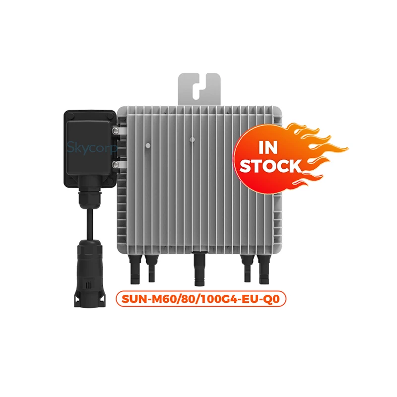 Deye Solar Micro Inverter micro onduleur deye 800W SUN-M80G4-EU Microinverter SUN-M100G4-EU 2MPPT 800w 1000w 1600w