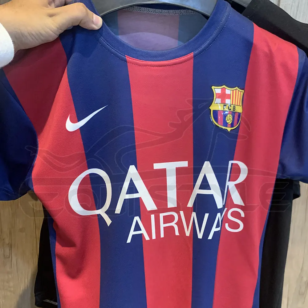 Factory Customize Qatar Soccer Jersey New Arrival 100% Polyester Sublimation Soccer Wear Sports Club Soccer Jersey