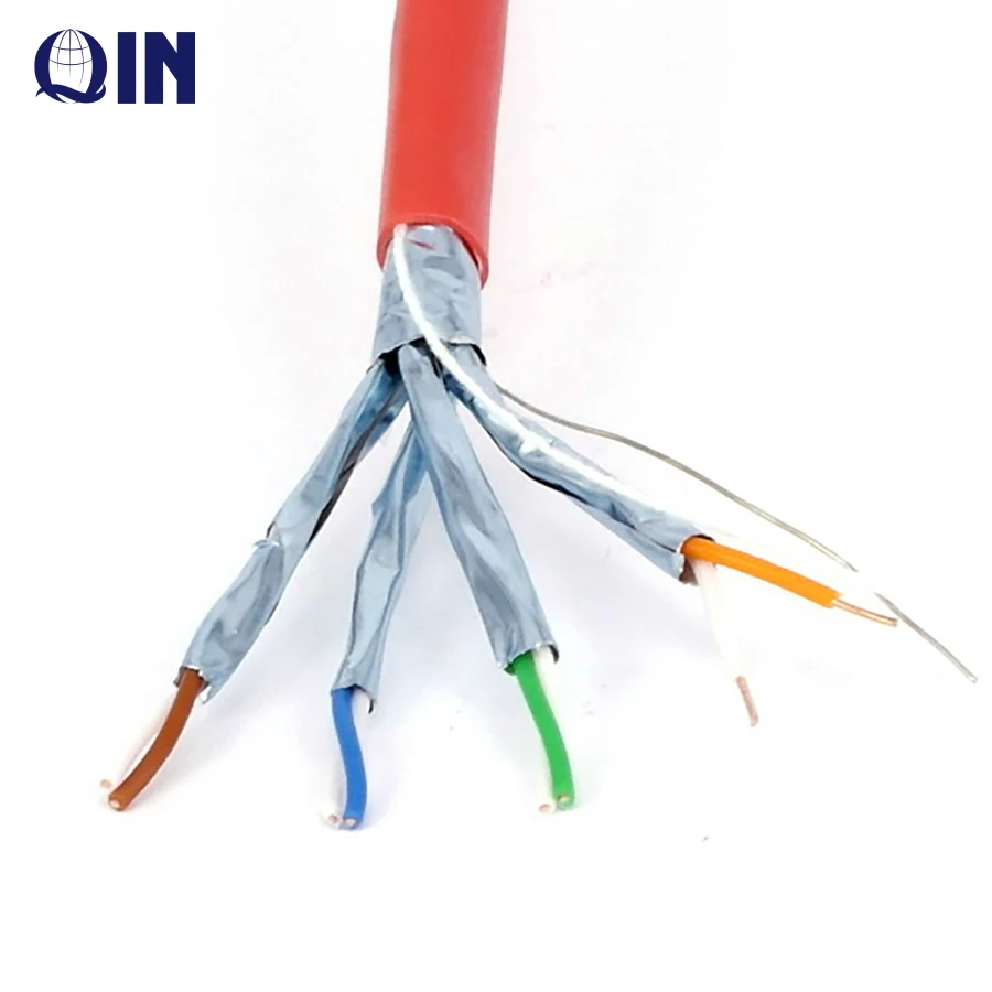 23AWG cat6a cat7 F/FTP network cable