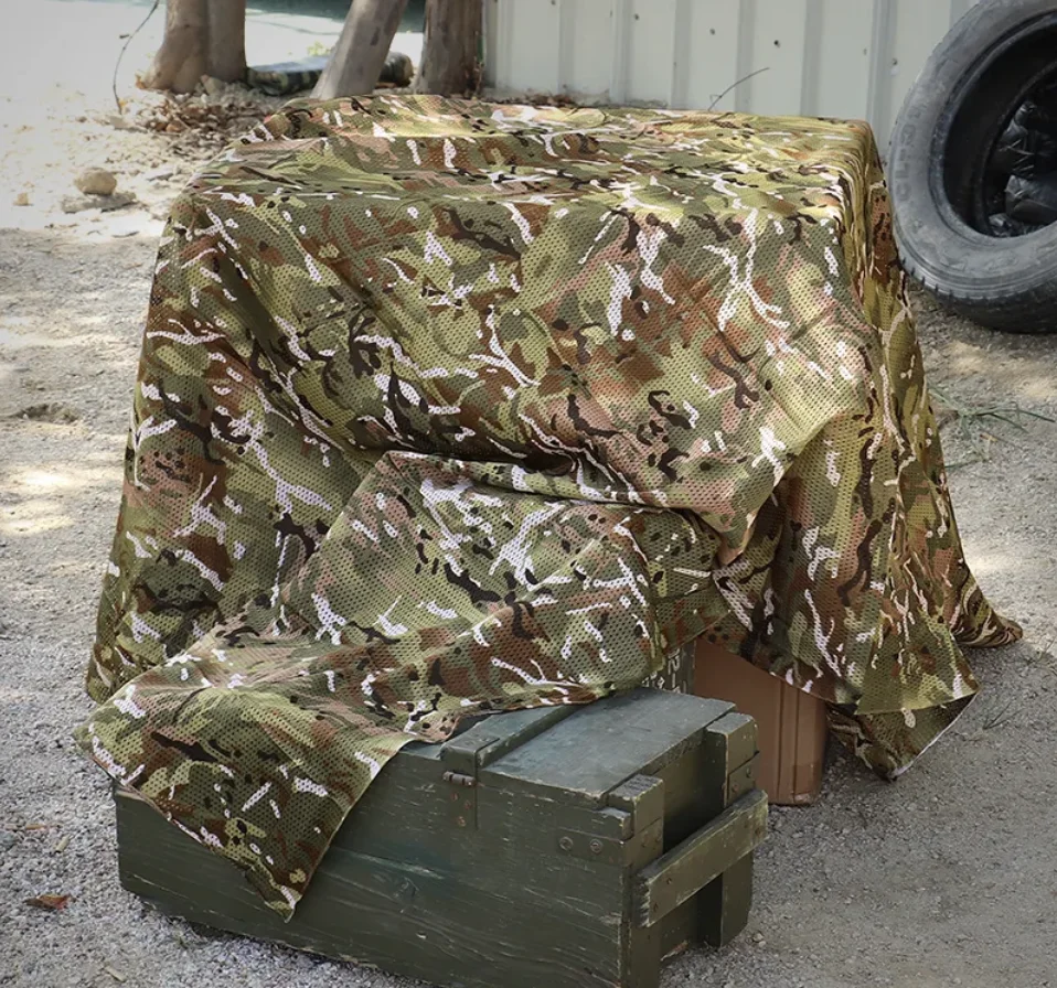 Multiple Color Hidden Camo Netting Durable Polyester Conceal Net 1.5*2M