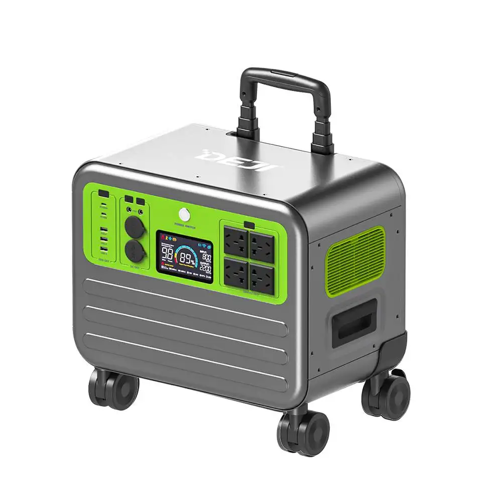 300W 700W 1200W 2200W Outdoor Camping Power Generator AC Source Power Supply Bank Solar Portable Power Station