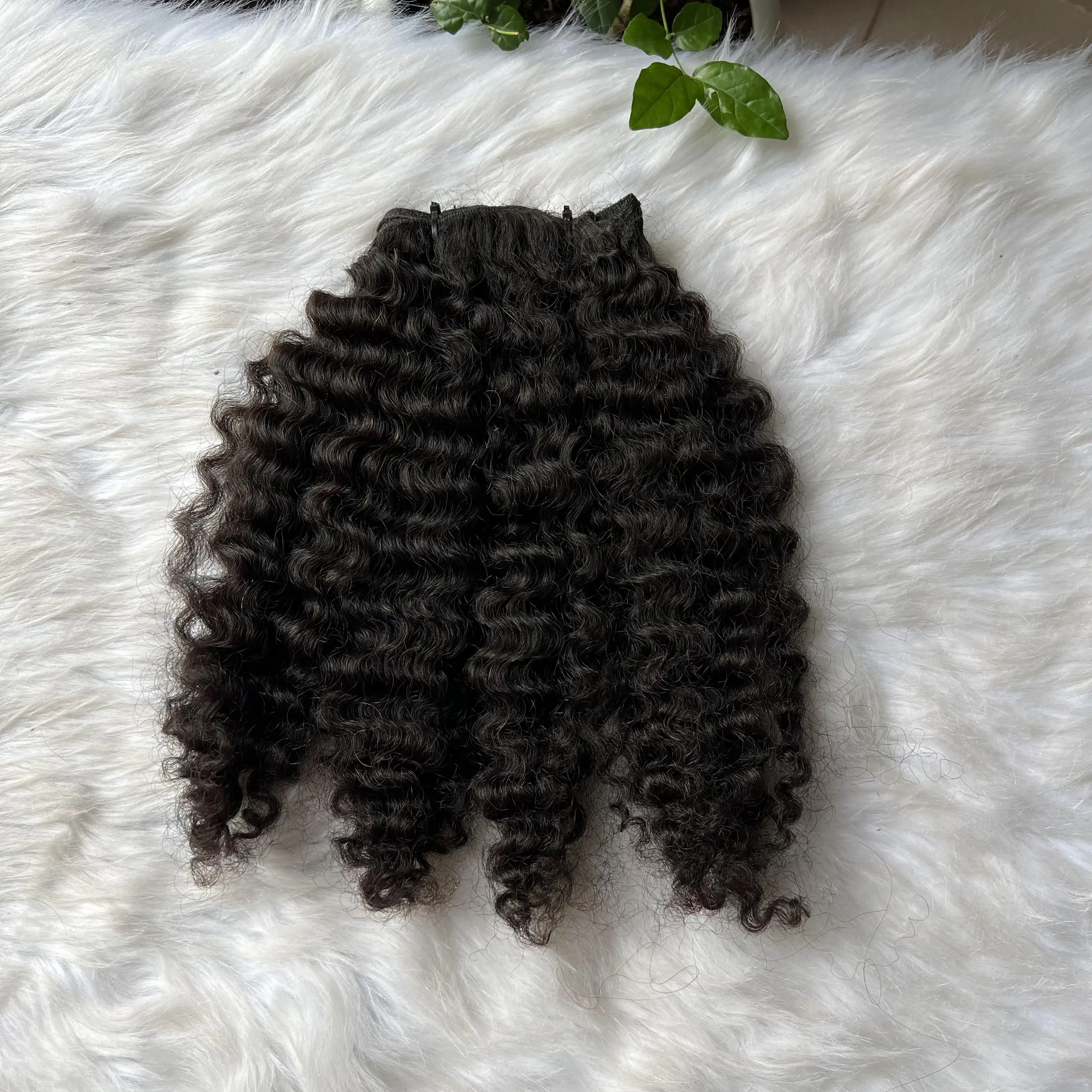 Non chemical burmese curly bundles 100% single donor raw virgin Vietnamese human hair extensions
