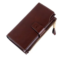 Factory OEM Top Sales High Quality Low Priced Design Leather Wallet Clutch For Women from Vietnam