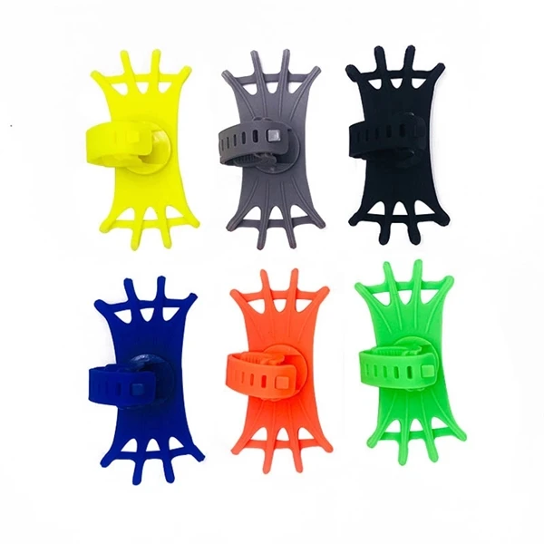 Silicone Bicycle Phone Holder with Full Rotation Secure Your Device for Every Cycling Adventure