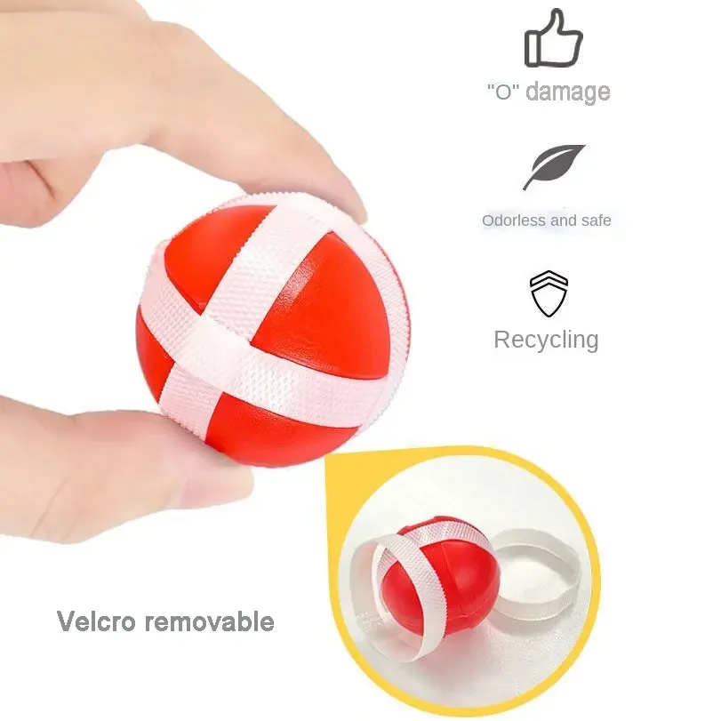 New Design Indoor Outdoor Sport Game Bow Arrow Set Plastic Target Shooting Ball Game Toy