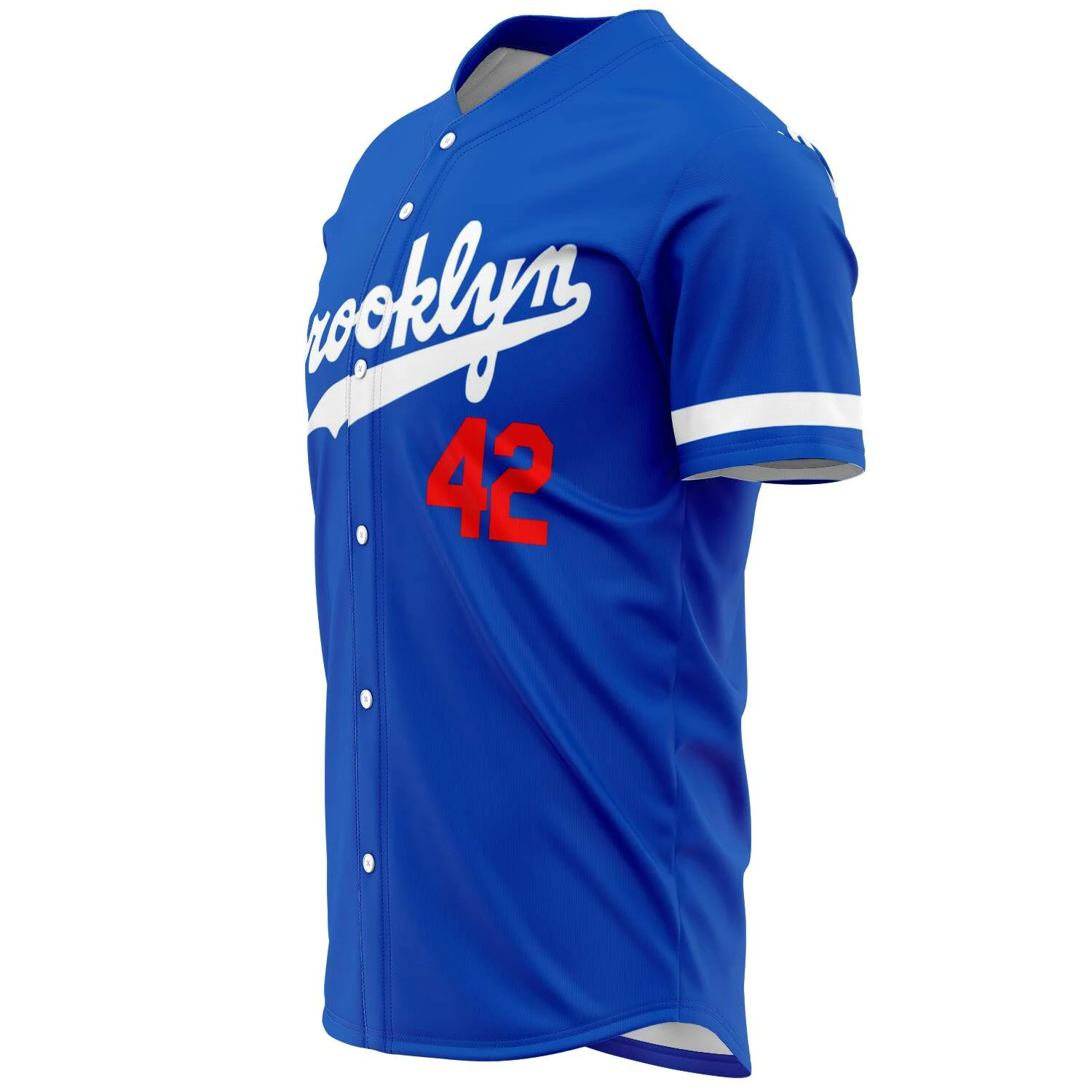 High Quality Royal Blue Adult Baseball Uniform Jersey Custom Designed Printed Sports Wear Sublimation Technique Blank Pattern