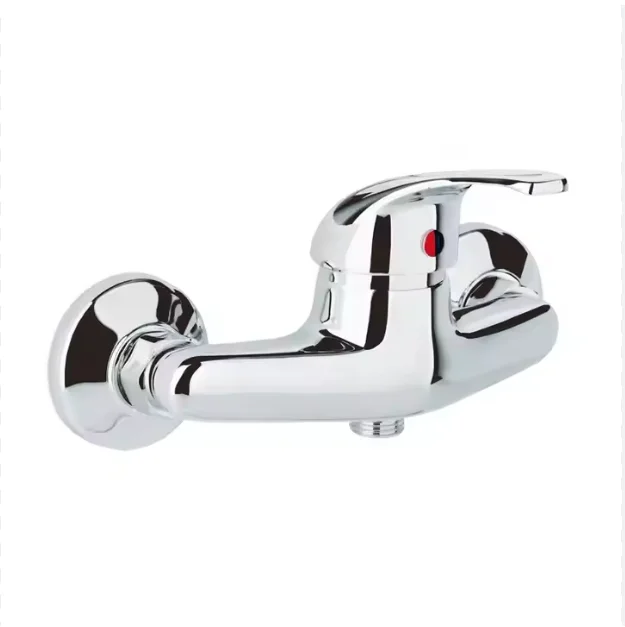 Wall Mounted Bathroom Shower Faucet Mixing Tap Bathtub Valve Shower Faucet Single Handle Cold And Hot Water Mixer Bathtub Faucet