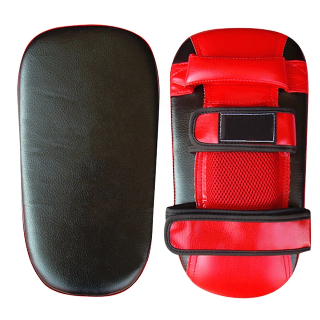 Kick Pad Boxing Karate Pad Genuine Leather Muay Thai MMA Taekwondo Martial Art Kick Thai Pads