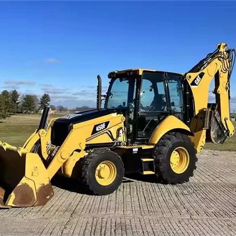 Used 2016 CATERPILLAR 450F Backhoes 5 Ton Retro Loader and Digger on Sale in USA