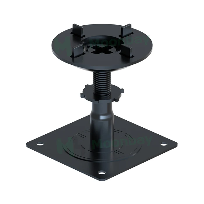 Non-Combustible Paving metal pedestal fire resistant adjustable steel pedestal